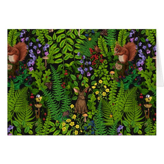 森林伐採と植物 (正面横)