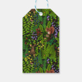 森林伐採と植物 ギフトタグ (裏面)