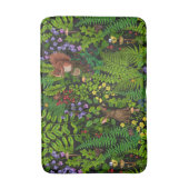 森林伐採と植物 バスマット (正面縦)