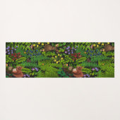 森林伐採と植物 ヨガマット (裏面(横))