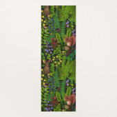 森林伐採と植物 ヨガマット (裏面)