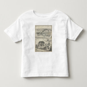 森林住宅、農場 トドラーTシャツ