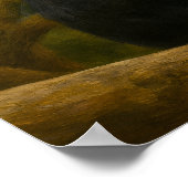 森林保護区の獅子尾のマカク ポスター (角)