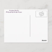 森林公園の動物園のゴリラ ポストカード (裏面)