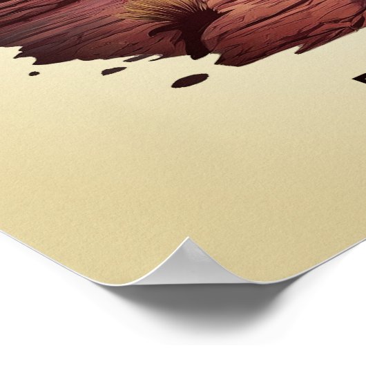 森林公園ポスター ポスター (角)