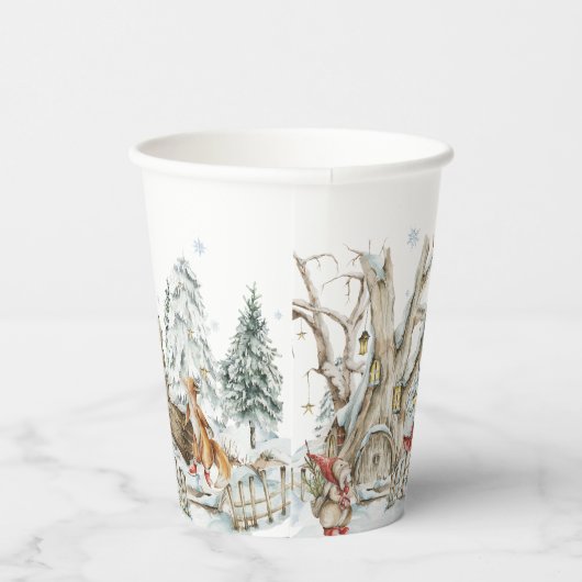 森林冬 紙コップ (右)