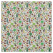 森林創造物の生地 ファブリック (見本)