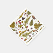 森林動植物2 スタンダードカクテルナプキン (角)