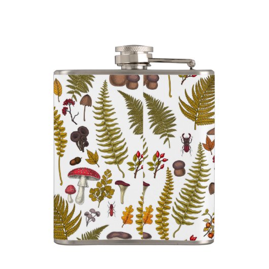 森林動植物2 フラスク (裏面)