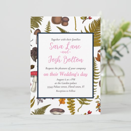 森林動植物2 招待状 (スタンド正面)