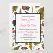 森林動植物2 招待状 (正面/裏面)