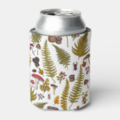 森林動植物2 缶クーラー (缶正面)