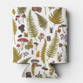 森林動植物2 缶クーラー (裏面)