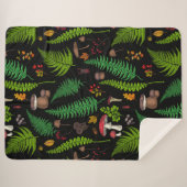 森林動植物 シェルパブランケット (正面(横))