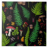 森林動植物 タイル (正面)