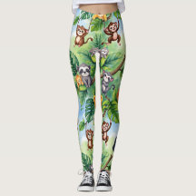 森林動物のシームレスなパターン