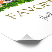 森林動物のベビーの好意サイン フォトプリント            (角)