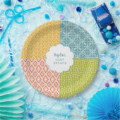 森林動物のベビーシャワーの装飾 ペーパープレート (パーティー)