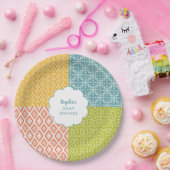 森林動物のベビーシャワーの装飾 ペーパープレート (パーティー)