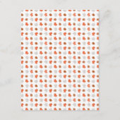 森林動物のベビーシャワーはノート感謝していしています ノートカード (裏面)