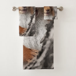 森林動物のリス バスタオルセット