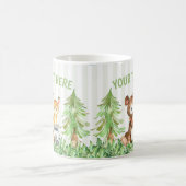 森林動物の森林友人のマグ コーヒーマグカップ (中央)