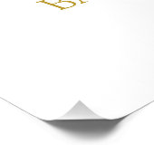 森林動物の赤ちゃんシャワー歓迎サイン フォトプリント (角)