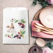 森林動物の赤ちゃんシャワー フェイバーバッグ