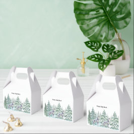 森林動物の赤ちゃんシャワー フェイバーボックス