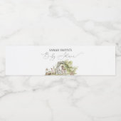 森林動物の赤ちゃんシャワー ペットボトルラベル (シングルラベル)