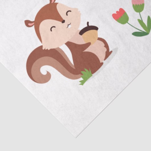 森林動物コレクション2デコページ 薄葉紙 (詳細)