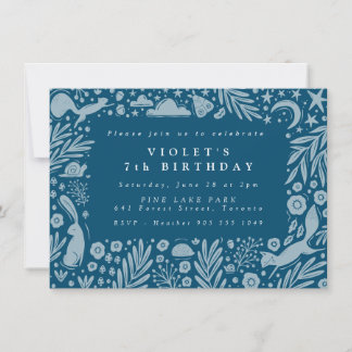 森林動物リノカット縁ど ノートカード