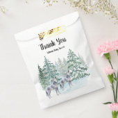 森林動物赤ちゃんシャワーのお気に入りバッグ フェイバーバッグ (封をした状態)