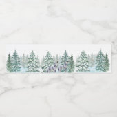 森林動物赤ん坊シャワー水ボトルラベル ペットボトルラベル (シングルラベル)