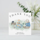 森林動物 – ありがとう サンキューカード (スタンド正面)