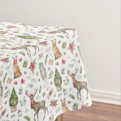 森林動物 |キツネ、鹿と狼の休日 テーブルクロス (インサイチュ)