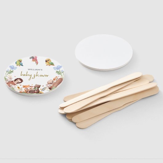 森林動物 ハンドファン (組立なし)