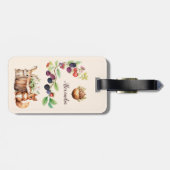 森林動物 ラゲッジタグ (裏面横)