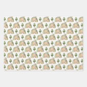 森林動物 ラッピングペーパーシート (正面)