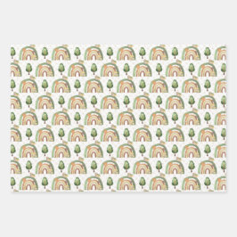 森林動物 ラッピングペーパーシート