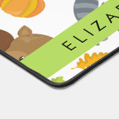 森林動物,森林動物,あなたの名前 デスクマット (コーナー)