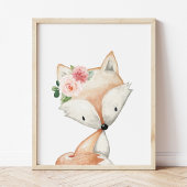 森林動物，森林動物，ピンクの花