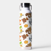 森林動物，森林動物，秋動物 ウォーターボトル (正面)