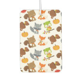 森林動物,森林動物,秋動物 カーエアーフレッシュナー (正面)