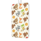 森林動物，森林動物，秋動物 カーエアーフレッシュナー (左)