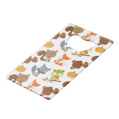 森林動物，森林動物，秋動物 クレジットカード栓抜き (正面アングル)