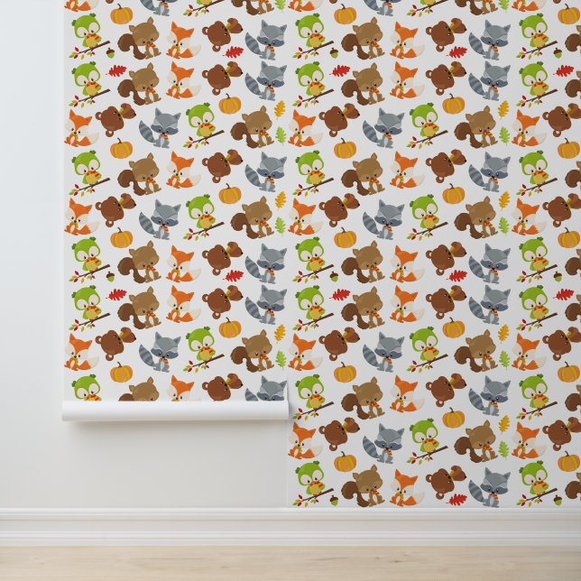 森林動物，森林動物，秋動物 壁紙 (アプリケーション)