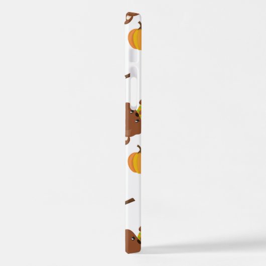 森林動物,森林動物,秋動物 iPhoneケース (左側面)