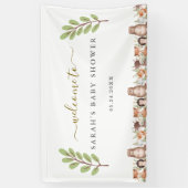 森林動物 横断幕 (縦)