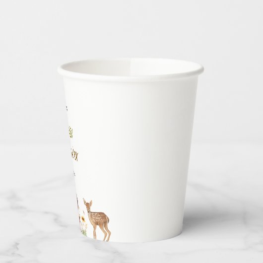 森林動物 紙コップ (左)